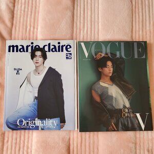 BTS MAGAZINE MARIE CLAIRE AND VOGUE